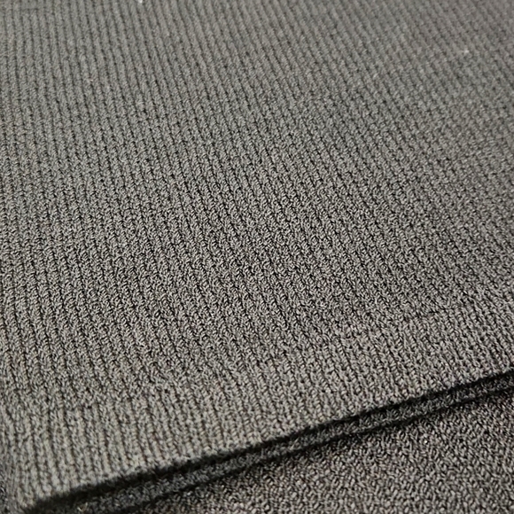 VINTAGE 80s ST.JOHN CLASSIC Evening KNIT SKIRT Set, Black, Women's Small - Picture 13 of 16